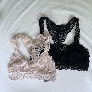 Two aerie bralettes!